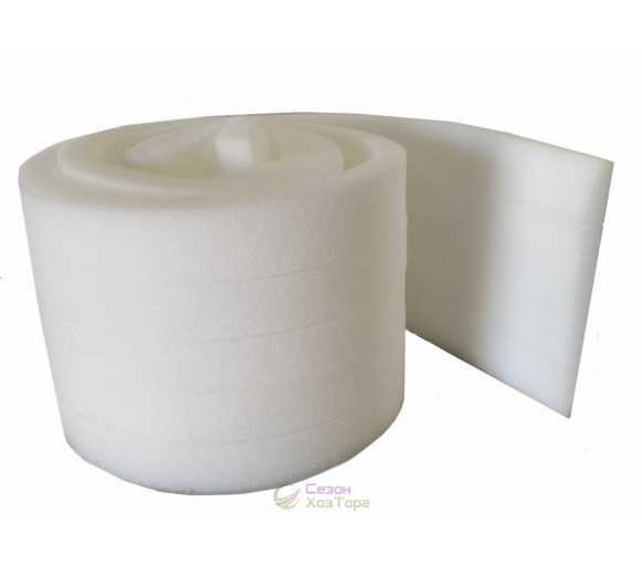 Поролон різаний для утеплення дверей і вікон 1,7*2,8см, 5 смуг 1,8м